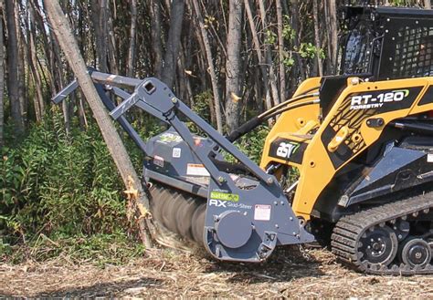 skid steer brush debris|mulching attachment for skid steer.